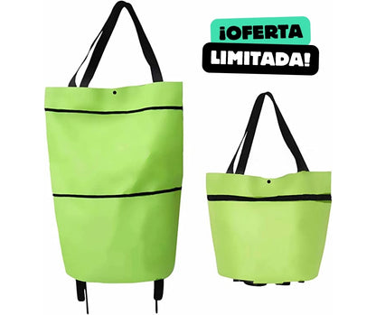 🔥OFERTÓN 🔥 Llevate 2 bolsas carrito desplegable por solo $599